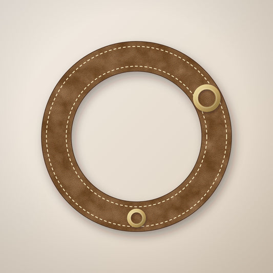 Lederhalsband